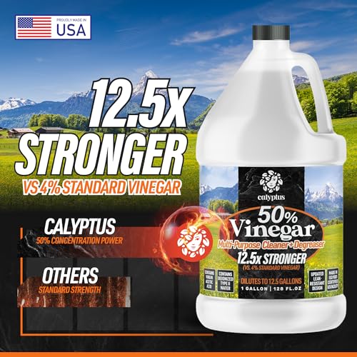 Calyptus 50 Pure Vinegar Concentrate 2 Gallon 1