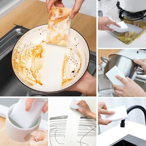 SmilePowo 50 Pack Magic Cleaning Sponges