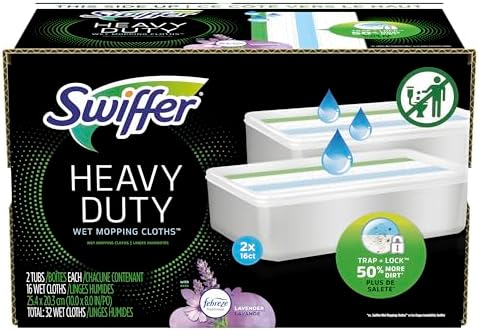 Swiffer Wet Mopping Pad Refills 16 Count Pack of 2