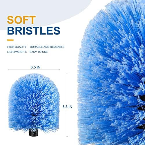VITEVER Twist-On Cobweb Duster Head Universal 34 Inch Pole Fit