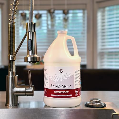 Enz-O-Matic Enzyme Drain Cleaner - 1 Gallon Organic Odor Neutralizer