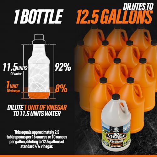 Calyptus 50 Pure Vinegar Concentrate 2 Gallon 1