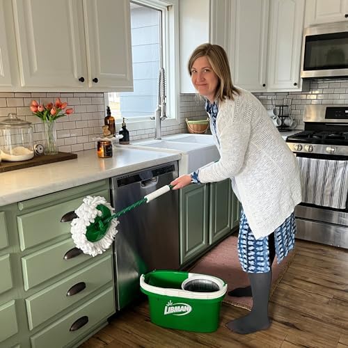 Libman Tornado Spin Mop System with 3 Refill Heads 1