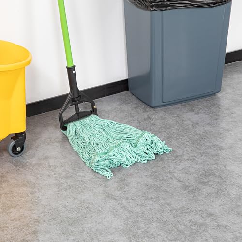 Restaurantware Mop Head Refill - 16 Ounce Cotton Blend Green