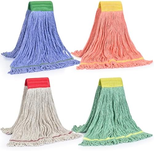 Matthew 4Pcs Heavy Duty Reusable Mop Refills