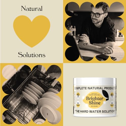 Brighter Shine Natural Dishwasher Cleaner 60 Uses