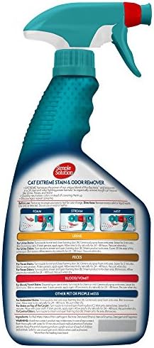 Simple Solution Extreme Cat Stain Remover 32oz Pack of 2