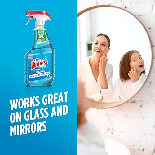 Windex Glass Cleaner Spray Bottles Pack of 6