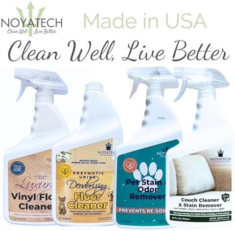 NOYATECH Couch Cleaner Stain Remover Spray - Pet Safe Non Toxic 32 oz