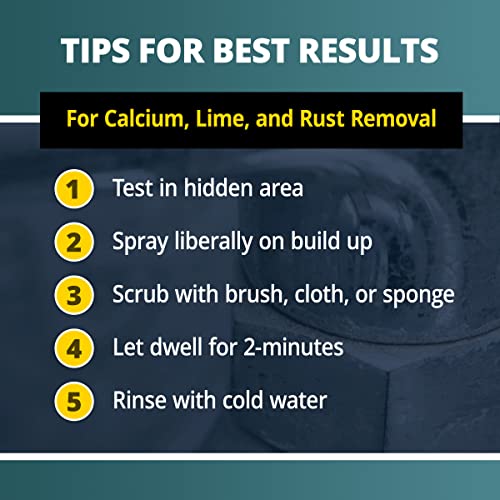 CLR PRO Calcium Lime and Rust Remover 32 Oz Pack of 6