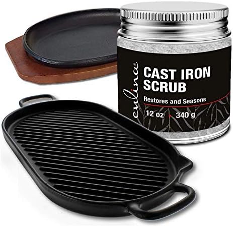 Culina Cast Iron Scrub - Natural Rust Remover Seasoning