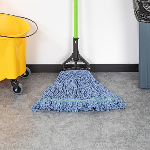 Restaurantware MOP Head Only - 32 Ounce Wet Mop Cotton Blend Machine Washable