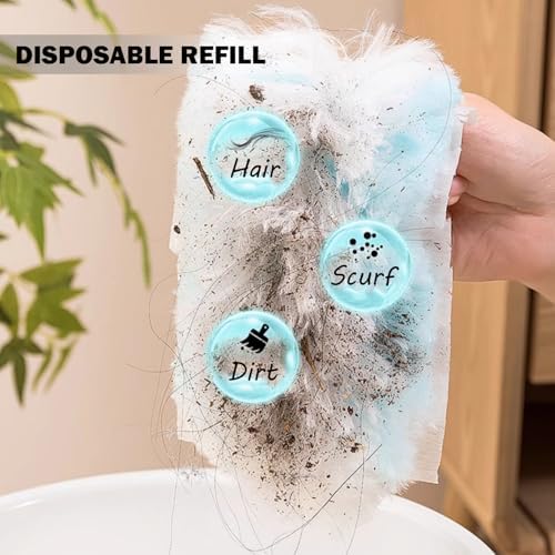 Faliuepe 20 Count Blue Electrostatic Duster Refills