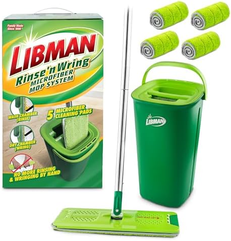 Libman Rinse n Wring Mop and Bucket System 1