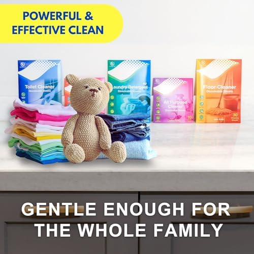 Soluble Care Whole House Cleaning Sheet 5-Pack Bundle