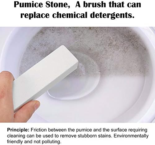 FALAMON 6 Pack Pumice Stones for Toilet Bowl and Ceramic Cleaning