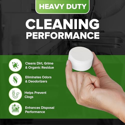 Renuv Garbage Disposal Cleaner Tablets 12XL One Year Supply