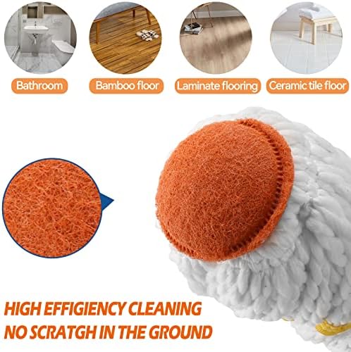 KeFanta Self-Wringing Twist Mop with 57-Inch Handle 1
