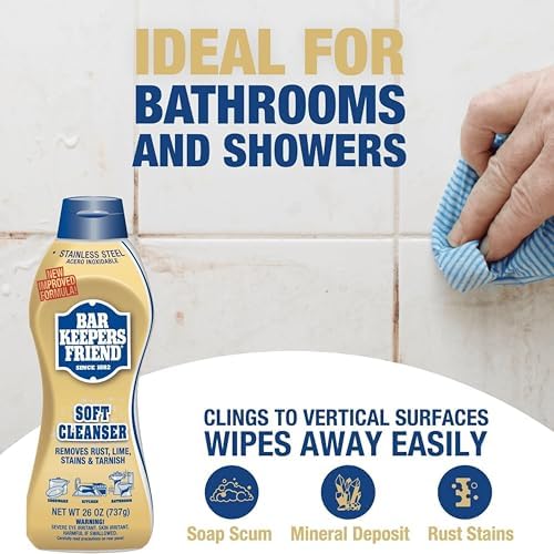 Bar Keeper Friend Soft Cleanser 2-Pack 26 Ounce
