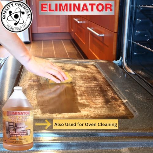 Quality Chemical Oven Cleaner Grill Cleaner - 1 Gallon Combo