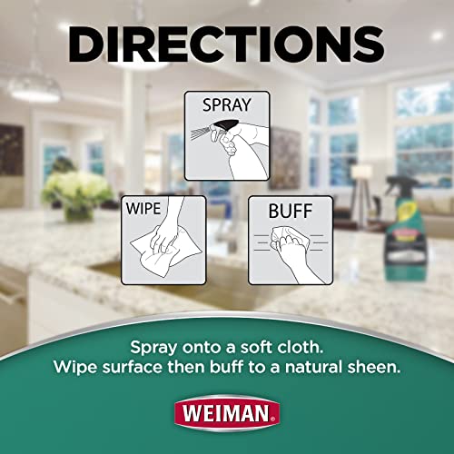 Weiman Disinfectant Granite Daily Clean Shine 12 Fl Oz 2 Pack 1