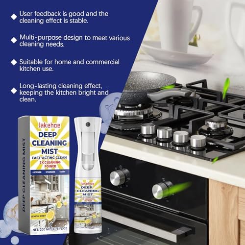Deep Cleaning Mist with 3X Power Lemon Zest 200ml