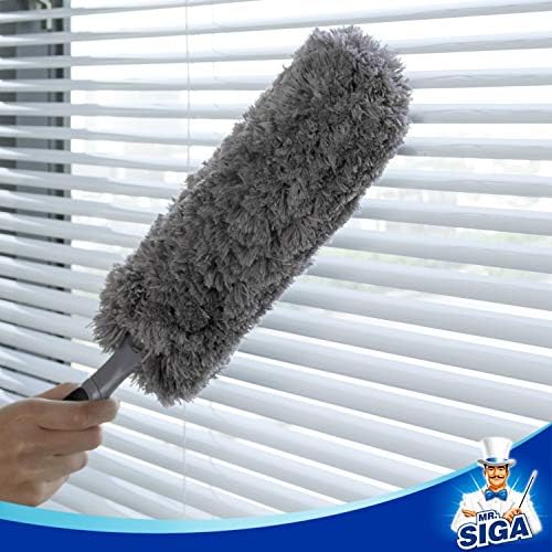 MRSIGA Lint Free Microfiber Duster for Easy Household Cleaning