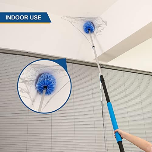 VITEVER Twist-On Cobweb Duster Head Universal 34 Inch Pole Fit