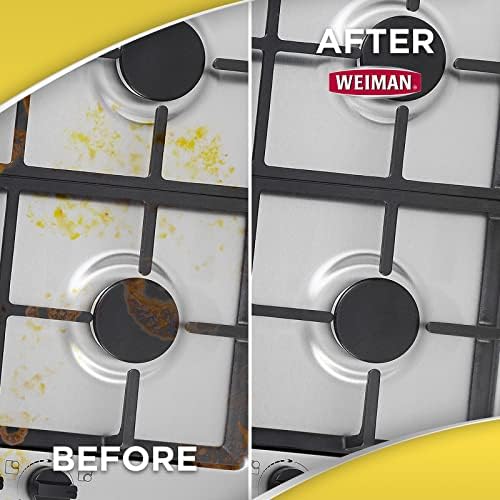 Weiman Heavy Duty Oven Grill Cleaner 2 Pack 24 Oz with Microfiber Towel
