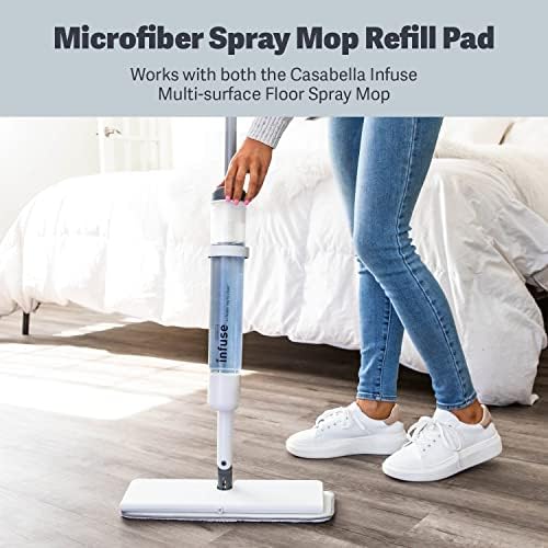 Casabella Infuse Microfiber Mop Pad Refill