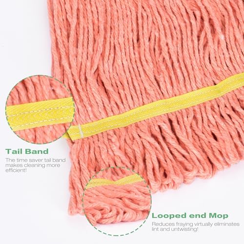 Matthew 4Pcs Heavy Duty Reusable Mop Refills