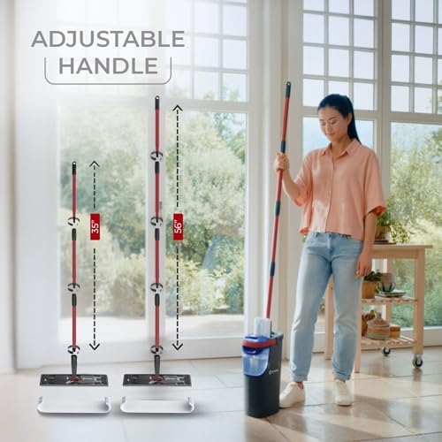 O-Cedar H2prO Flat Mop System - Quick Clean Tool