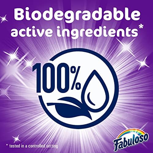 Fabuloso Multi-Purpose Cleaner 2X Concentrated Lavender 128 fl oz