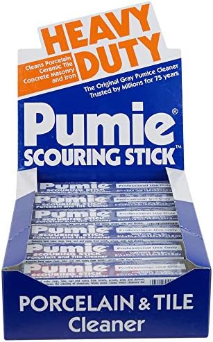 PUMIE Scouring Stick for Toilet Rings Stains Rust - Pack of 12