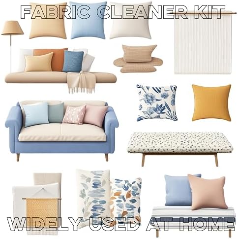 Woodson Fabric Care Kit - Cleaner Microfiber Towels