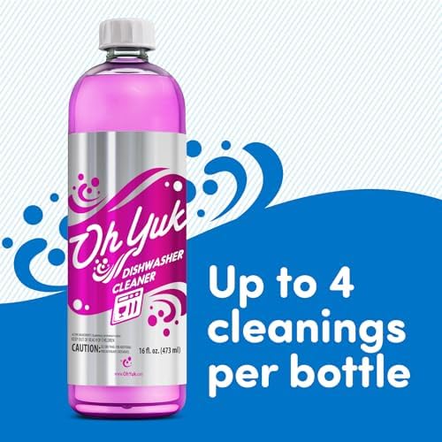 Oh Yuk Dishwasher Cleaner 16 Fl Oz Natural Citrus Fragrance
