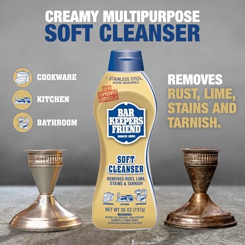 Bar Keepers Friend Soft Cleanser Liquid 2 Pack 26 Oz