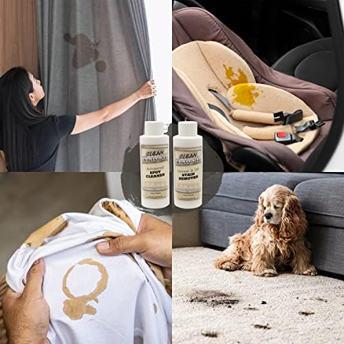 Stir Technologies Upholstery Cleaner Kit 2-Pack for Stains on Cars Carpets