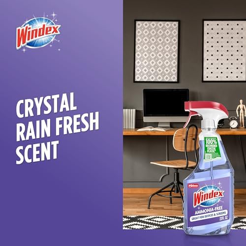 Windex Ammonia Free Crystal Rain Glass Cleaner 23 Fl Oz