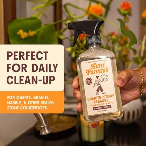 Aunt Fannies Granite Stone Cleaner with Lemon Scent