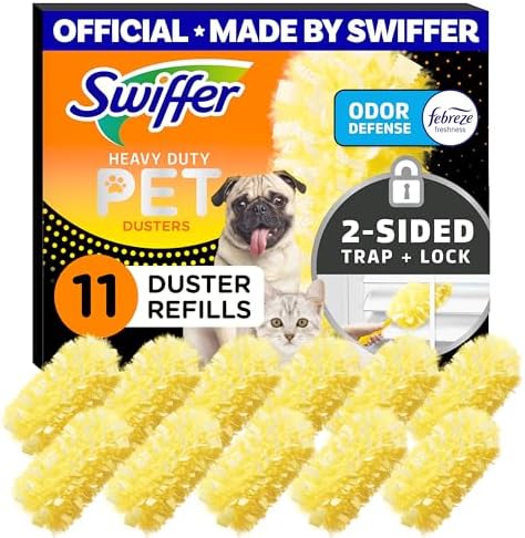 Swiffer Pet Heavy Duty Dusters Refills with Febreze Odor Defense