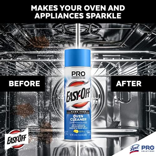 Easy-Off Fume Free Oven Cleaner Spray 24oz Lemon