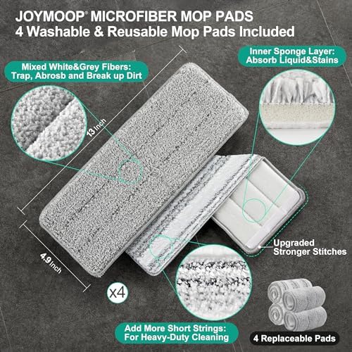 JOYMOOP Mop and Bucket Set with Wringer 1
